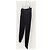 Louis Vuitton Pantalón Jogger Negro con Cremallera Dorada Lateral - vista 2