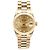 Rolex Reloj Datejust Gold Medium para mujer en oro con diamantes originales Dorado