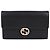 Gucci Mini borsa a tracolla WOC nera con incastro Nero