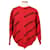 Balenciaga Multi-Logo Strick Rot  - Ansicht 1