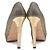 Jimmy Choo Escarpins Glitter Dahlia Dourado - vista 5