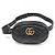 Gucci Black Matelassé Chevron GG Marmont Gürteltasche Schwarz - Ansicht 2