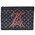 Louis Vuitton Upside Down Monogram Clutch Bag Blau