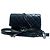 Chanel Borsa a tracolla Black Caviar Classic Silver Flap Bag Borsa a tracolla Borsa crossbody Nero - view 2