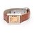 Cartier Relógio feminino de couro com mostrador de quartzo Silver Must Vermelho - vista 2