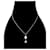 Chanel Collana Pearl Drop CC Argento  - vista 5