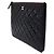 Chanel Clutch Caviar New Medium Nero - vista 2