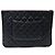 Chanel Clutch Caviar New Medium Nero - vista 4