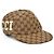 Gucci Cotton Canvas Baseball Cap Brown