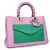 Dior Tote Bag in Lila und Schwarz - Ansicht 2