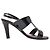 Chanel Scarpe aperte in vernice Nero - vista 6