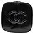 Chanel Borsa Tote Vanity trapuntata in vernice nera Nero - vista 4