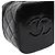 Chanel Borsa Tote Vanity trapuntata in vernice nera Nero - vista 8