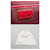 Dior Clutch e borsa a tracolla in vernice Cannage Rosso  - vista 10