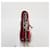 Dior Clutch e borsa a tracolla in vernice Cannage Rosso  - vista 3