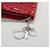 Dior Clutch e borsa a tracolla in vernice Cannage Rosso  - vista 4