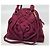 Valentino Borsa Tote a Spalla in Scamosciato Garnavani Rosso - vista 2