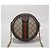 Gucci Mini borsa a tracolla Ophidia GG Round Marrone - vista 5