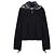 Burberry Chaqueta con capucha Crop Newcot Azul