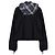 Burberry Chaqueta con capucha Crop Newcot Azul - vista 4