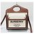 Burberry Mini borsa con taschino in tela Multicolore - vista 2