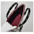 Louis Vuitton Borsa Tote Lockit PM Rosso - vista 9
