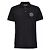 Versace Polo bordado com emblema Preto - vista 4