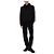 Versace Logo Embossed Side Band Sweatpants Black - view 6
