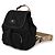 Burberry Mini Horseshoe Rucksack Schwarz - Ansicht 4