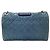 Chanel Borsa Flap Vintage in agnello Blu - vista 3
