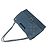 Chanel Borsa Flap Vintage in agnello Blu - vista 4