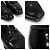 Loewe Mocassino da uomo in pelle nera lucida con logo argento Nero - vista 6