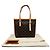 Louis Vuitton Borsa a Spalla Piano in Tela Monogram Nero - vista 3