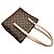 Louis Vuitton Borsa a Spalla Piano in Tela Monogram Nero - vista 6