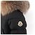 Moncler Clion Gefütterte Damenjacke mit Fuchspelz schwarz - Ansicht 7