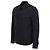 Camicia con patch logo in pelle Moncler Blu - vista 3