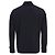 Camicia con patch logo in pelle Moncler Blu - vista 6