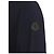 Camicia con patch logo in pelle Moncler Blu - vista 8