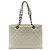 Chanel Borsa a Spalla White Caviar Grand Shopping Bianco