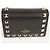 Valentino Portafoglio Rockstud in pelle nera Nero - vista 4