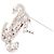 Chanel CC Logo Pearl Crystal Brooch - view 8