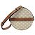 Céline Borsa rotonda in tela White Triomphe Bianco