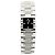 Piaget Reloj Pulsera de Oro Pequeño Reloj de Oro Blanco Joya de Ónix Bisel de Diamantes Tras-engastado
