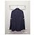 Thom Browne Giacca-camicia in nylon blu navy con dettaglio sulla manica con bottoni a pressione - vista 4