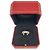 Cartier Love Ring aus Weißgold Ringgröße Breite Rot - Ansicht 2