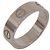 Cartier Love Ring aus Weißgold Ringgröße Breite Rot - Ansicht 5