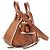 Loewe Borsa Hammock con bordo in crochet Small Rosso - vista 2