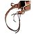 Loewe Borsa Hammock con bordo in crochet Small Rosso - vista 5