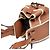 Loewe Borsa Hammock con bordo in crochet Small Rosso - vista 6