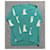Prada Strick mit Hasen-Logo Blau  - Ansicht 3